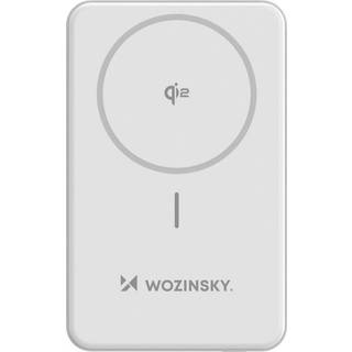 10000mAh powerbank med 22,5W hurtigopladning, Qi2 trådløs opladning og indbygget stander
