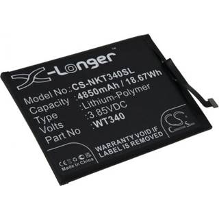 Batteri kompatibel med Nokia Type WT340