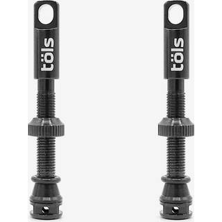 Töls Tubeless Presta Ventilsæt 44 mm - Sort