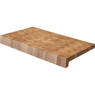 Pepper skærebræt stort Eg endetræ 80 x 45 cm, danskproduceret