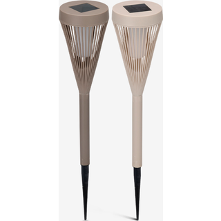Solcellelampe udendørs ass H.46 cm