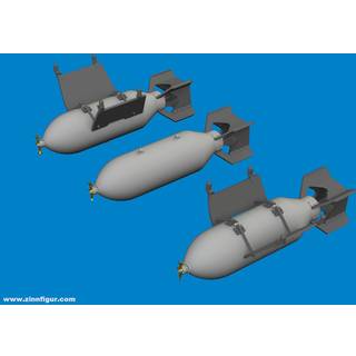 P-40 500lb M64 US bombs EDUARD