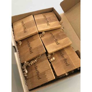 No. 5 - Coasters/Glasbrikker i genanvendt træ