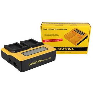 Dual LCD USB oplader til Canon NB10L NB-10L