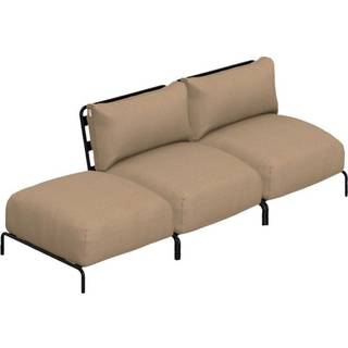 TRIMM Copenhagen Brick 2-Seater W. Chaise Longue Taupe