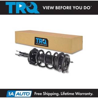 TRQ Forreste Venstre H?jre Komplet Fjederben & Spiralfjeder Montering F?rer Passagerside Kompatibel med 2004-2006 Scion xA xB