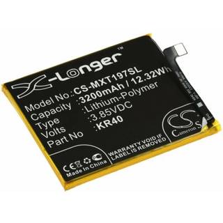 Batteri kompatibel med Motorola Type SB18C43602