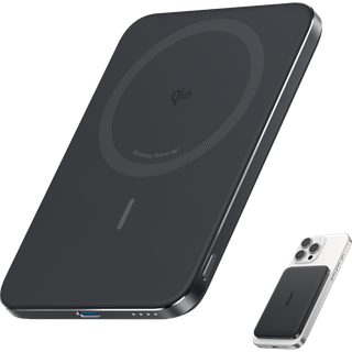 Anker Nano Power Bank (5K, MagGo, Slim) Black