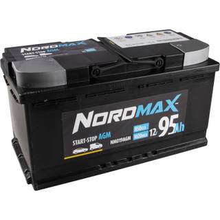 Nordmax AGM-batteri, 95Ah / 12V