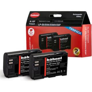 Hähnel Batteri LP-E6P Twin
