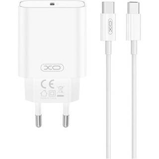 XO USB-oplader med USB-C PD 20W + USB-C-kabel