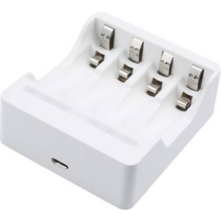Andersson USB-C batterioplader AA/AAA (hvid)