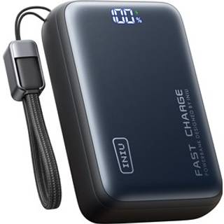 INIU Leopard Power 100W | P63-P1 Powerbank - Grå - 25000 mAh