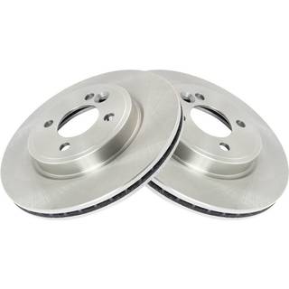 TRQ frontbremseotorer Set udluftet kompatible med 2002-2006 Mini Cooper