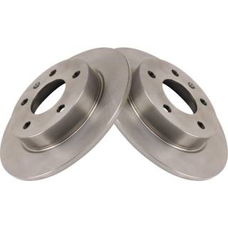 TRQ bageste bremseotorer sæt kompatible med 2020-2024 Buick Encore GX 2021-2024 Chevrolet Trailblazer