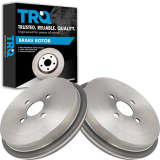 TRQ Front Brake Rotors Set Vent Compatible med 2017-2020 Hyundai Ioniq 2017-2022 Kia Niro