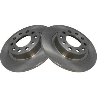 TRQ bagbremseotorer indstiller solid kompatibel med 2013-2016 Dodge Dart