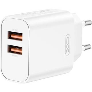 XO USB-oplader med 2xUSB 2.4A