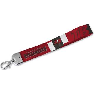 Rico Industries NFL Fodbold Tampa Bay Buccaneers Standard håndled Lanyard Key Chain Cute Wristlet Strap Keychain Holder for Women Men Car Keys ID