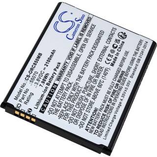 Batteri til Oricom Secure SC850 Babyphone