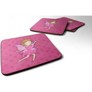 """" Caroline's Treasures Fairy Princess Watercolor Decorative Coasters 3.5 Multicolor """"