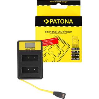 Dual LCD USB oplader til Olympus BLS1 BLS5 PSBLS1 PS-BLS1