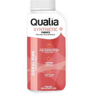 Qualia Synthetic Fabric Dye Let at bruge perfekt til syntetiske stoffer: polyester spandex nylon og mere ultrakoncentrerede farver til livlige re