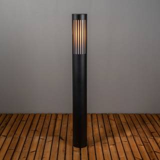 Konstsmide Gadelampe - vejlampe Pistoia, dæmpbar, Sort, Aluminium