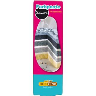 Farbpaste für Lebensmittel schwarz