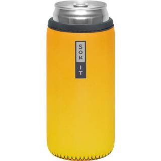 Sok It Can Sok-hylster til ?l- og sodavandsisoleret neoprencover (Mango Ombre 12 oz slim d?sehylster)