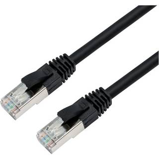 Eletra CAT8 S/FTP-netværkskabel 3M, sort ➞ På lager - klar til levering