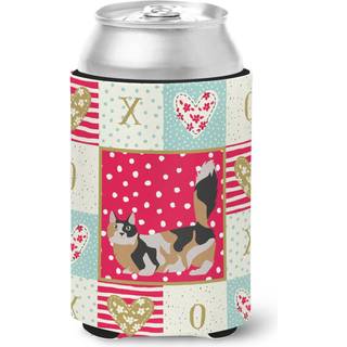 """" Caroline's Treasures CK5652CC Munchkin #3 Cat Love Can eller Bottle Hugger Cold-Beverage-Koozies Multicolor """"