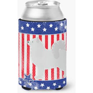 """" Caroline's Treasures USA Patriotic Samoyed Can eller Bottle Hugger BB3359cc kan Hugger Multicolor """"