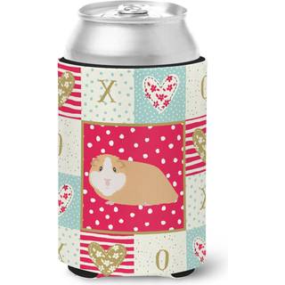 """" Caroline's Treasures CK5427CC American Guinea Pig Love Can eller Bottle Hugger Cold-Beverage-Koozies Multicolor """"