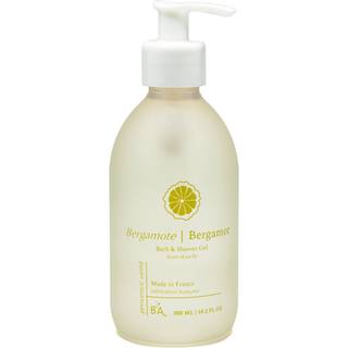 Provence Sante Shower Gel - Cleansing & Deep Nourishing Body Wash Extra Hydrating Dry Rough Sensiv Skin Cleces & Moisturizes 10,2 oz (Bergamot)