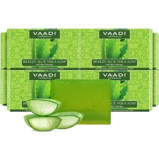 Vaadi Herbals Aloe Vera Soap 75 gram (21,2 ounces (pakke med 8 x 75 gram))