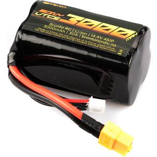 Bronto 4s  3000mAh - 18650 - Bronto Li-Ion XT60