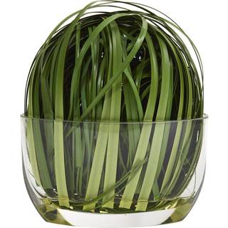 Vævning af græs kunstigt arrangement i vase