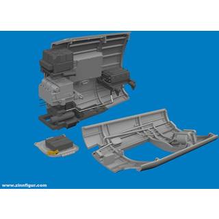 P-40E radio compartment PRINT EDUARD