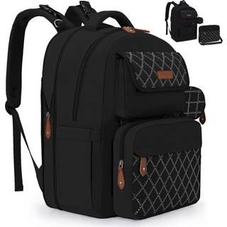 Maelstrom pusletaske rygsk 29L-45L udvidelig stor babytaske til 2 brn/tvillinger Baby ting med aftagelig krydskrops flasketaske til mor/far Sti