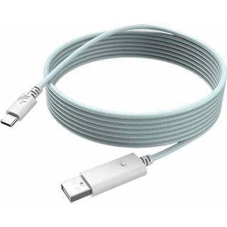 GameSir USB-C Gaming-opladerkabel 3 meter - turkis