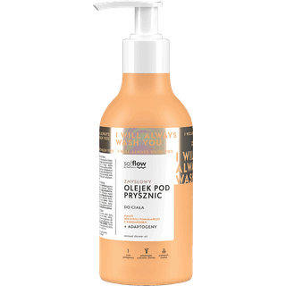 so!flow Sensual Shower Oil Bruseolie Til tør hud Orange with Cardamom 400 ml - 400 ml