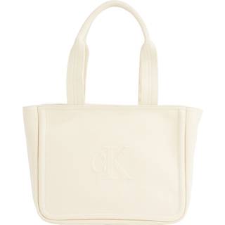 Canvas Tote Bag - Beige - One Size