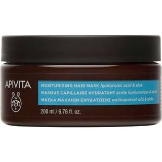 Apivita Hyaluronic Hydra Moisturizing Hair Mask Intens fugtende maske til Hår 200 ml - 200 ml