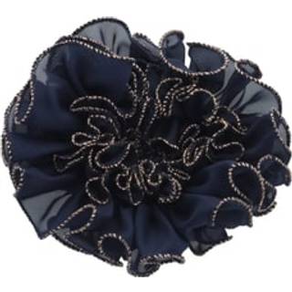 Solida Scrunchie dunkelblau Hårelastik