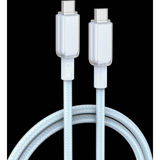 SiGN USB-C til USB-C kabel 60W, 1m - Blå