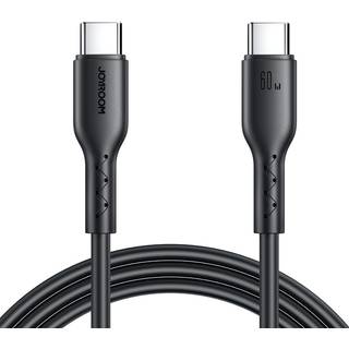 Joyroom USB-C til USB-C-kabel Hurtigopladning 60W, 1m - Sort