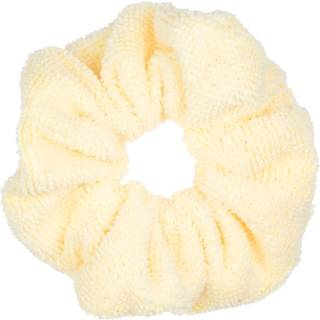 DARK Terry Scrunchie Pale Yellow