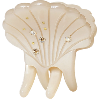 Pasha Hårklemme Oyster Maanesten - Smykker & accessories i dansk design - ONE SIZE