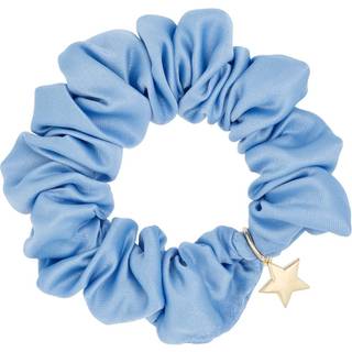 DARK Satin Scrunchie Ibiza Blue